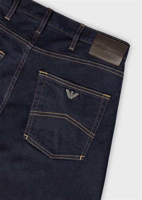 emporio armani regular fit jeans